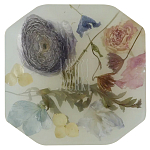 Шкатулка из эпоксидной смолы с цветами белая Epoxy Resin Square Box White варинант исполнения - 1 | Loft Concept в Рязани