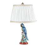Настольная лампа с абажуром и основанием в виде попугая Parrot Table Lamp варинант исполнения - 1 | Loft Concept в Рязани