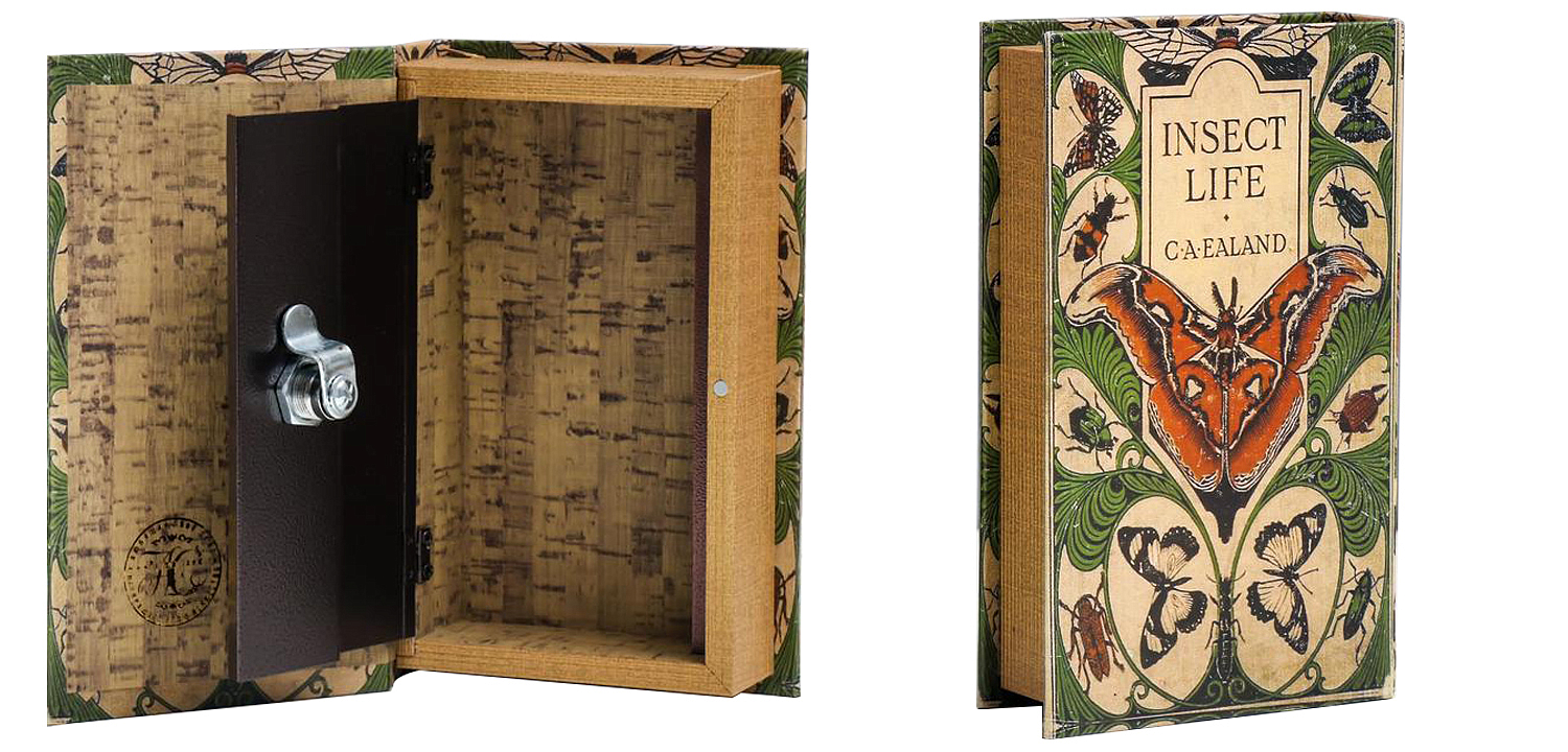 Шкатулка-книга с сейфом Insect Life Book Box Шкатулка-книга с сейфом Insect Life Book Box - Loft-Concept в Рязани