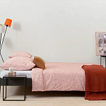 Постельное белье розового цвета с рисунком 150х200 см Blossom Essence варинант исполнения - 3 | Loft Concept в Рязани