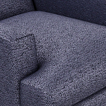 Мебельная ткань Шенилл синий цвет 138 см T4-33 варинант исполнения - 6 | Loft Concept в Рязани