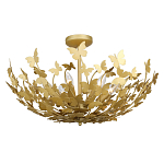 Потолочный светильник с абажуром оформленным в виде стаи бабочек Eternal Butterflies варинант исполнения - 2 | Loft Concept в Рязани