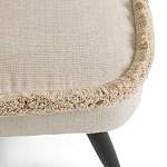 Кресло с декором бахрома Linen Fringe Chair Beige варинант исполнения - 6 | Loft Concept в Рязани