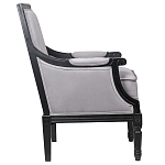 Кресло Harry Armchair black and grey velour варинант исполнения - 2 | Loft Concept в Рязани