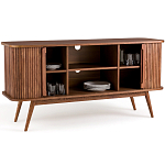 Низкий буфет с 2-мя раздвижными дверцами Toinette Light Cupboard варинант исполнения - 9 | Loft Concept в Рязани