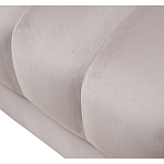 Диван двухместный велюровый бежевый Facilities Status варинант исполнения - 3 | Loft Concept в Рязани