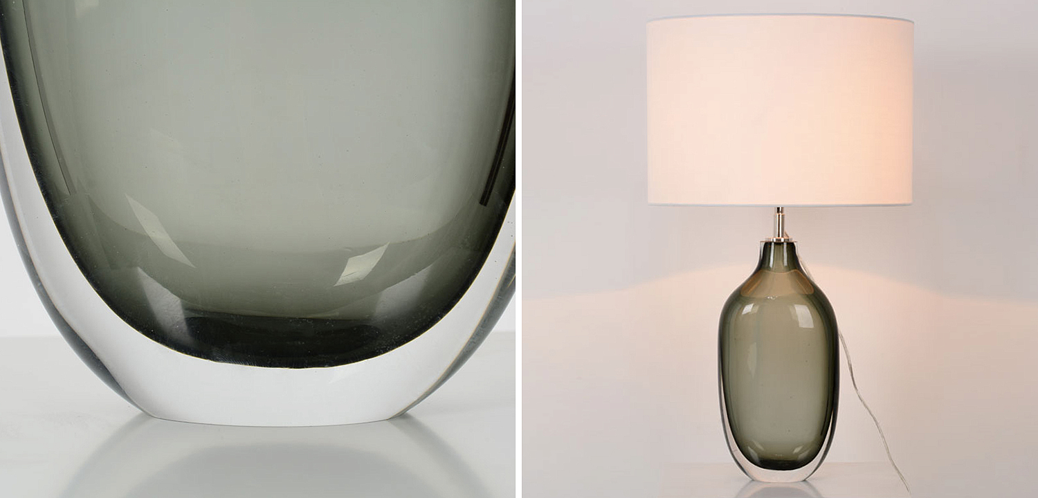Настольный светильник GLASS SCULPTURE Chelsom Настольный светильник GLASS SCULPTURE Chelsom - Loft-Concept в Рязани