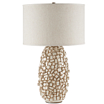 Настольная лампа с декором на корпусе в виде кубиков Sugar Cubes варинант исполнения - 3 | Loft Concept в Рязани