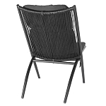 Кресло плетеное с мягкими подушками для сиденья и спины Hancock варинант исполнения - 6 | Loft Concept в Рязани