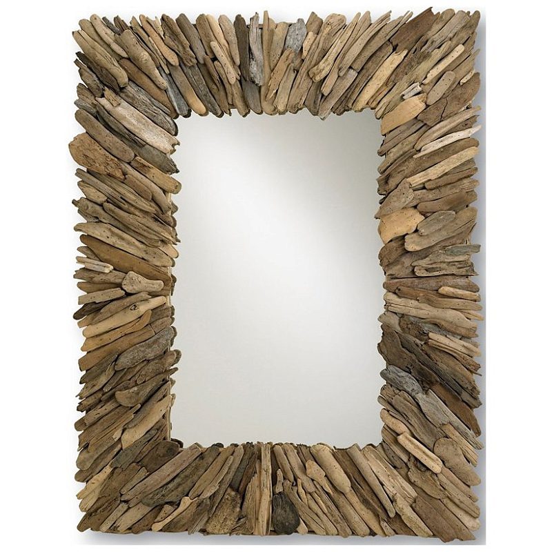 Зеркало Beachhead Mirror Бежево-серый Зеркало Beachhead Mirror Бежево-серый в Рязани | Loft Concept
