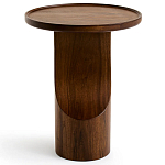 Приставной столик из массива дерева Walnut варинант исполнения - 3 | Loft Concept в Рязани