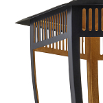 Подвесной светильник в форме фонаря чёрного цвета Black Lantern варинант исполнения - 1 | Loft Concept в Рязани