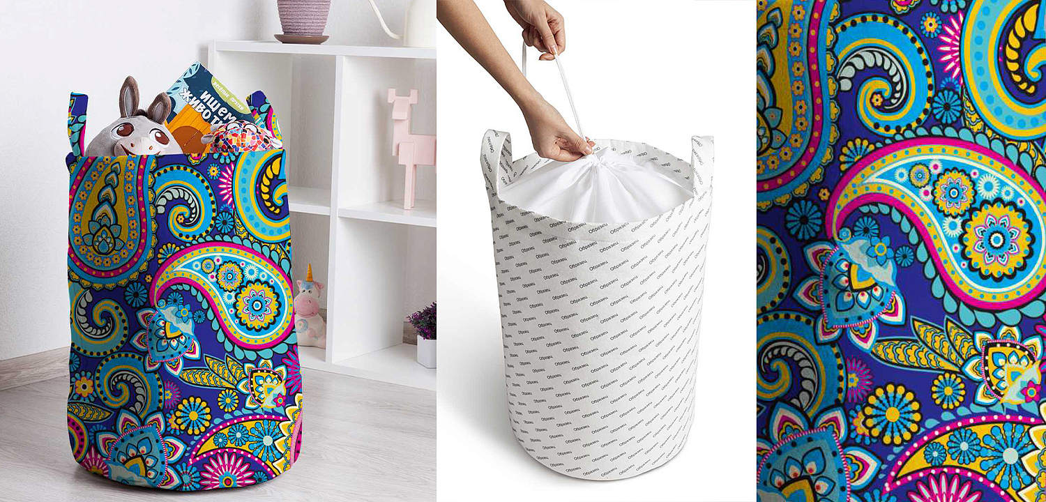 Корзина Paisley Basket Корзина Paisley Basket - Loft-Concept в Рязани