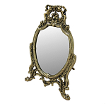 Зеркало настольное в бронзовой раме Majestic Bronze Mirrors  варинант исполнения - 1 | Loft Concept в Рязани