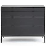 Комод из металла и кожи Guarin Chest of Drawers варинант исполнения - 2 | Loft Concept в Рязани