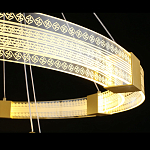 Люстра подвесная светодиодная Apolon Gold варинант исполнения - 4 | Loft Concept в Рязани