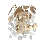 Бра с декоративными подвесками из прозрачного стекла в форме монеток FAIRYTREE Light варинант исполнения - 1 | Loft Concept в Рязани