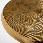 Кофейный стол из металла с круглой столешницей Table Gold Metal варинант исполнения - 5 | Loft Concept в Рязани