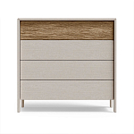 Комод 4 ящика с подсветкой на рельефном фасаде Warm Industrial варинант исполнения - 5 | Loft Concept в Рязани