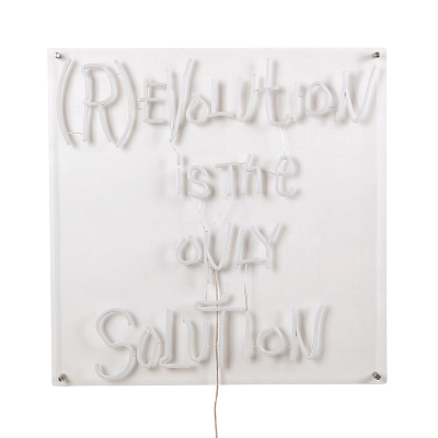 Настенный светильник Seletti (R)evolution is the only solution
