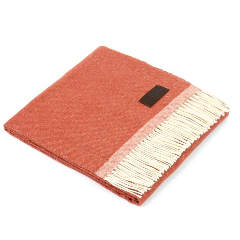 Плед SARA 2000 Marzotto Красный в Рязани | Loft Concept 