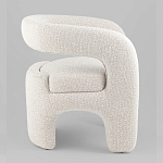 Кресло дизайнерское для лаунж зоны жемчужного цвета Pearl Lounge варинант исполнения - 8 | Loft Concept в Рязани