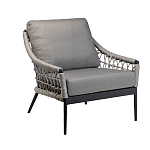 Кресло уличное темно-серое Street Bliss варинант исполнения - 2 | Loft Concept в Рязани