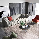 Дизайнерский журнальный стол на прозрачном основании Nofon варинант исполнения - 2 | Loft Concept в Рязани