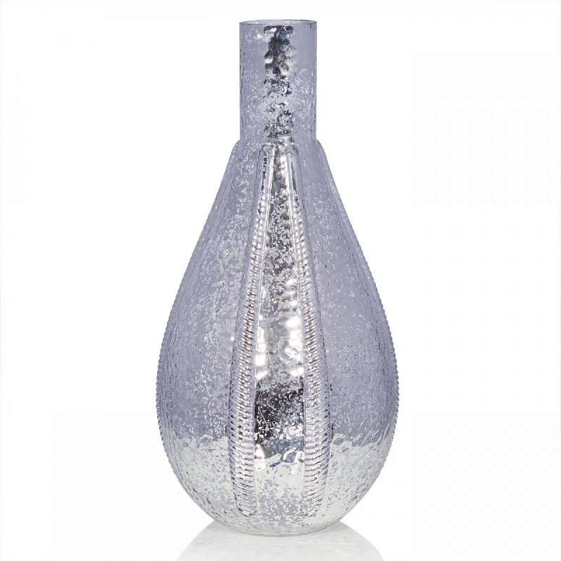 Ваза Glass Lava Seed Серый (Gray) Ваза Glass Lava Seed Серый (Gray) в Рязани | Loft Concept