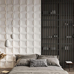 Гипсовая 3D Панель M-23 варинант исполнения - 2 | Loft Concept в Рязани