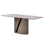 Стол обеденный керамический серый Servorios варинант исполнения - 2 | Loft Concept в Рязани