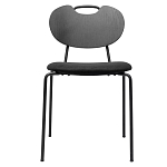 Стул с мягким сиденьем черный Stool Loft Black варинант исполнения - 1 | Loft Concept в Рязани