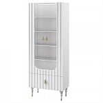 Витрина белая двухдверная с ящиком Expanses of Beauty варинант исполнения - 1 | Loft Concept в Рязани