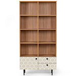 Широкий стеллаж с принтом Elise Rack варинант исполнения - 11 | Loft Concept в Рязани