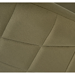 Стул велюровый хаки на золотистых металлических ножках Vendramin Chair варинант исполнения - 5 | Loft Concept в Рязани