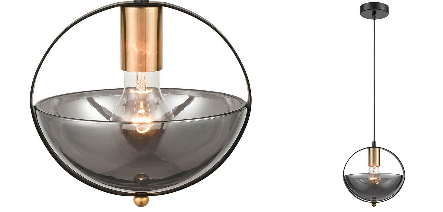 Подвесной светильник Gervais smoky Подвесной светильник Gervais smoky - Loft-Concept в Рязани