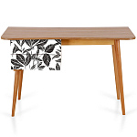 Письменный стол с принтом на ящиках Elise Desk варинант исполнения - 3 | Loft Concept в Рязани