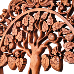 Панно из дерева LeafBerry Panel With Trees варинант исполнения - 2 | Loft Concept в Рязани