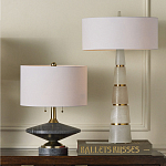 Настольная лампа с конусовидным каменным корпусом Regency варинант исполнения - 3 | Loft Concept в Рязани