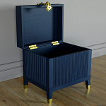 Сундук Eye Elsa Dreams Blue варинант исполнения - 2 | Loft Concept в Рязани