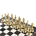Шахматы Ренессанс с доской из натурального мрамора Decorative Thematic Chess варинант исполнения - 4 | Loft Concept в Рязани