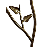 Стеллаж металлический с птичками Primavera варинант исполнения - 5 | Loft Concept в Рязани