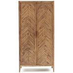 Шкаф из массива сосны с орнаментом "Ёлочка" Geometric Ornament варинант исполнения - 1 | Loft Concept в Рязани