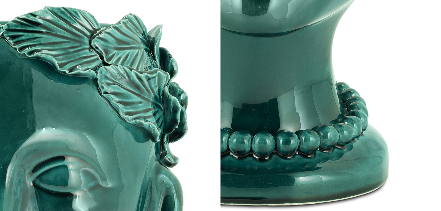 Ваза Vase Selva Mono Copper Green Ваза Vase Selva Mono Copper Green - Loft-Concept в Рязани