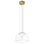 Подвесной светильник с куполообразным прозрачным стеклянным плафоном Grada Light варинант исполнения - 5 | Loft Concept в Рязани