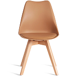 Стул с мягким сиденьем Arvika Latte варинант исполнения - 5 | Loft Concept в Рязани