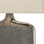 Настольная лампа керамическая с тканевым прямоугольным абажуром Flask варинант исполнения - 1 | Loft Concept в Рязани