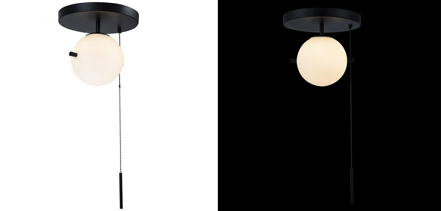 Потолочный светильник Alston black Потолочный светильник Alston black - Loft-Concept в Рязани