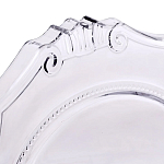 Прозрачный стул с подлокотниками LOUIS GHOST CHAIR Grey варинант исполнения - 6 | Loft Concept в Рязани