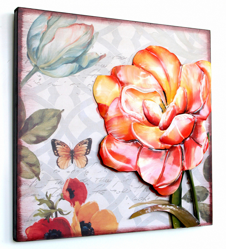 Аксессуар настенный из металла Blank Space Flower Мульти в Рязани | Loft Concept 